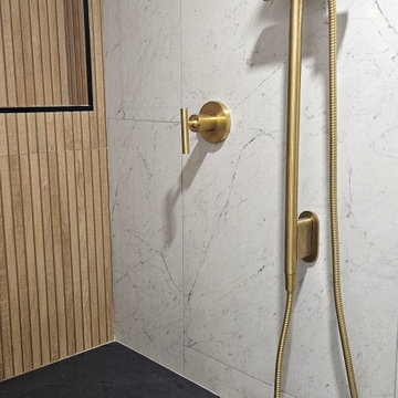Modern Basement Spa Bathroom
