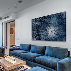 Blue Floral Burst - Products