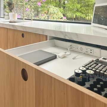 Kitchen In-Drawer Charging Outlets