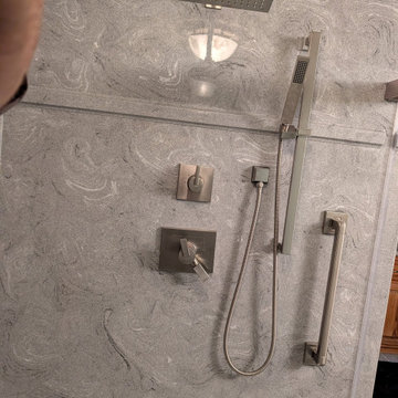 From Dated to Dramatic: A Stunning Shower Transformation