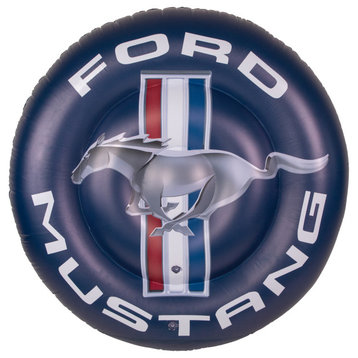46" Inflatable Round Ford Mustang Pool Float