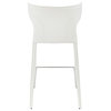 Divinia Counter Stool in Gray - Set of 2, White