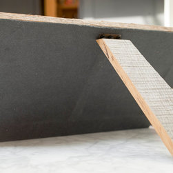 Cookbook Stand (reclaimed cement tiles) - Cookbook Stands And Recipe Holders