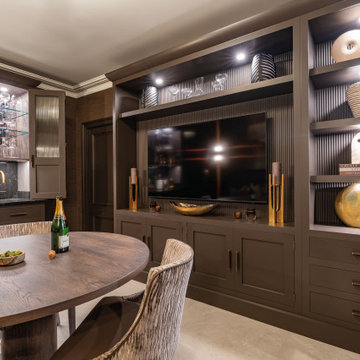 Bespoke Home Bar & Media Wall