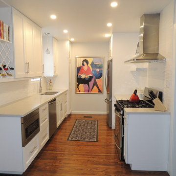 Mid-Century Modern Kitchen in a Port Hope,ON Century Home