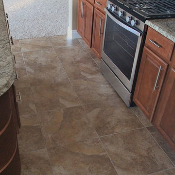 Ceramic Tile Kitchen Floor