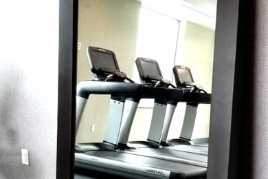 Fitness Center Mirror Frame