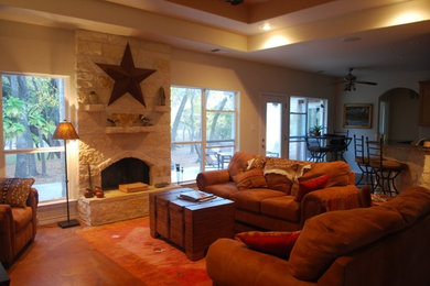 Inspiration for a timeless dining room remodel in Austin