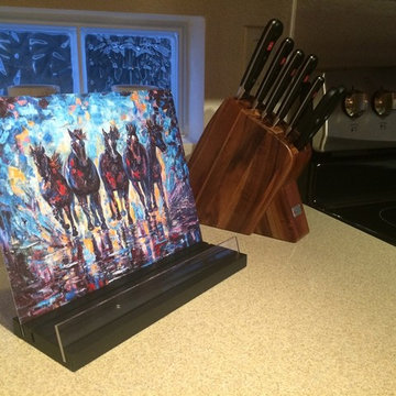 Cookbook and Tablet Stand