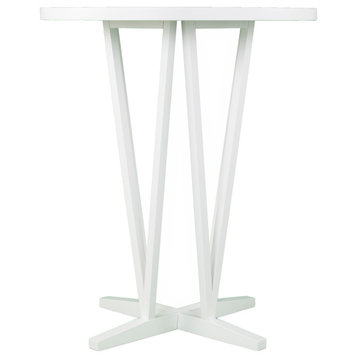 Nantwich White Bar Height Table