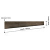 Self-Adhesive Distressed Weathered Rustic REAL Wood Plank-Rustic Grey-WP-010C