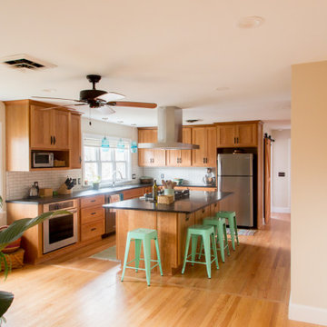Cherry Wood Kitchen