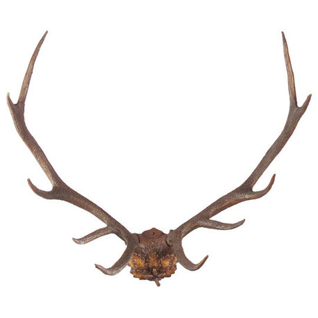 Oak Leaf Antlers Sculpture