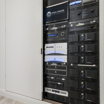 Main Equipment Closet - Gold winner at CEPro Best Project Awards 2019