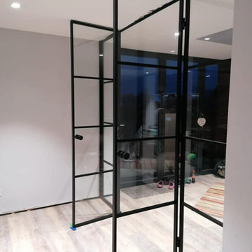 Industrial Crittal at Maichswift Architects West Wales office