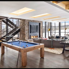 Downstairs Den/billards room/bar