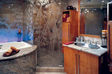Bathroom - contemporary bathroom idea in Los Angeles