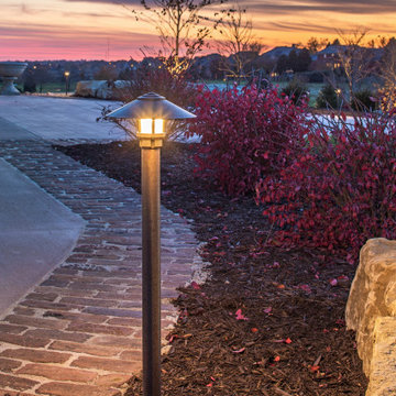 Elkhorn Estate | Modern Driveway Bollard Landscape Lighting Fixture