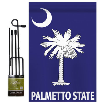 Palmetto State Americana States Garden Flag Set