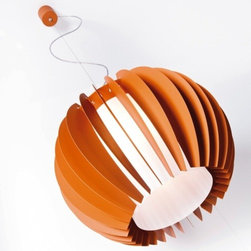 Orange Pendant Lamp by Lumen Center - Pendant Lighting
