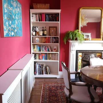 Red Dining room