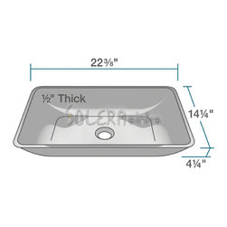 s046bl-dim - Bathroom Sinks