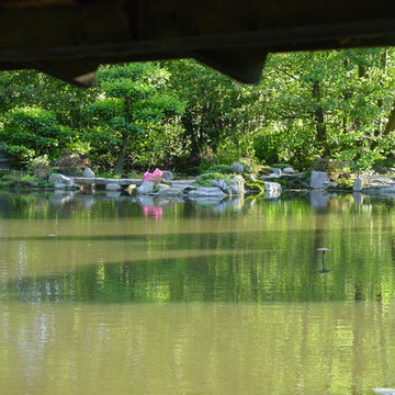 Die Gartenanlagen im ZEN-Kloster Liebenau