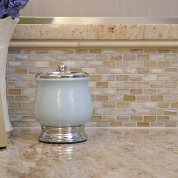 Classic Transitional "Aging in Place" Master Bath