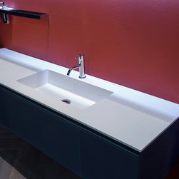 BASICO Integrated Sinks by Antonio Lupi - Bathroom Fixtures