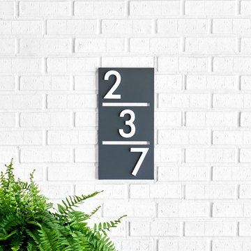 Wall Mounted Address Signs