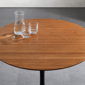 Soho 36" Round Table in Amber