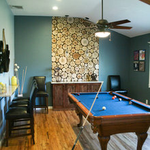 Manly Billiard Room made with Hurricane Sandy remnants