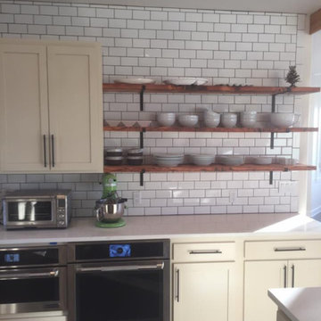 White Quartz Kitchen in Coeur D' Alene