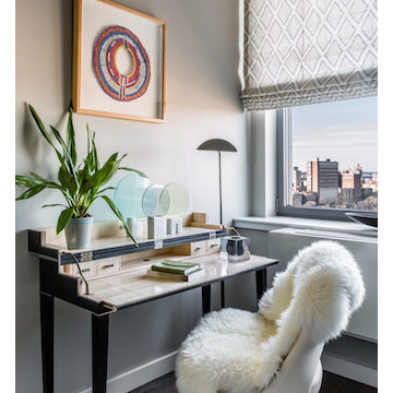 An Art-Filled Penthouse Overlooking Central Park West