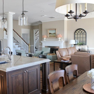 Contemporary Traditional Great Room
