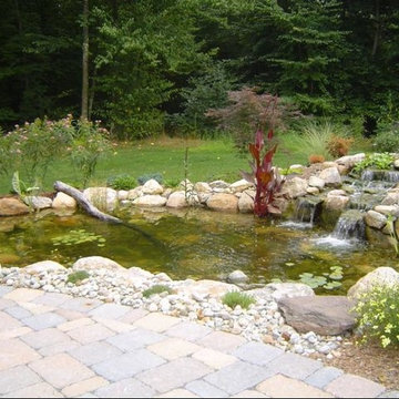 Ponds With Waterfalls