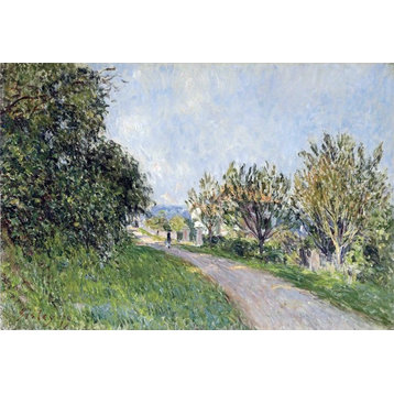 Alfred Sisley Path near Sevres, 18"x27" Wall Decal Print