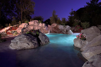 Inspiration for a tropical pool remodel in Cincinnati