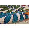 Nourison Aloha 6' x 9' Multicolor Fabric Tropical Area Rug (6' x 9')