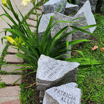 Minto Park - Perennial garden for memorial site