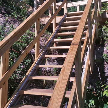 Outdoor Steep Stairs
