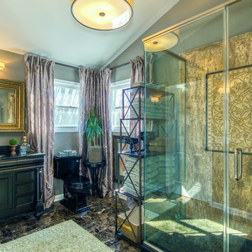 Ohio Riverfront Residence Master Bath