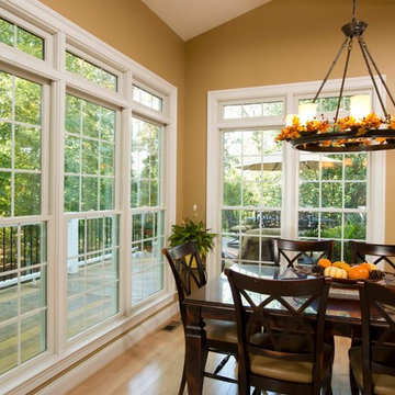 A Love of the Outdoors Inspires New Deck and Patio Design in Chantilly, Virginia