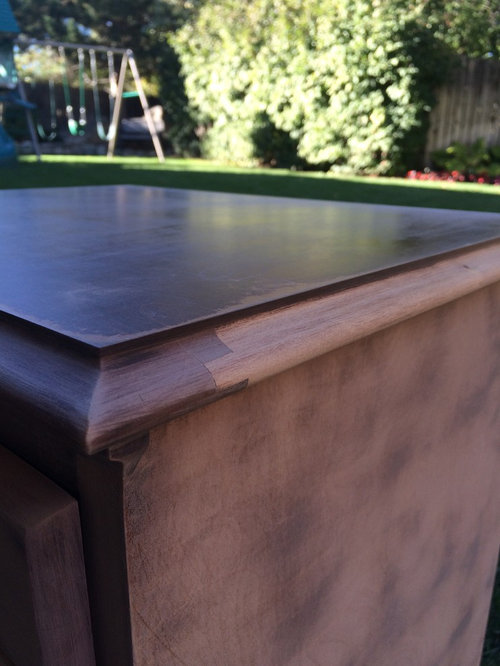 Refinishing nightstand