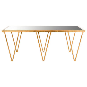 Analea Coffe Table Antique Gold