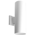 Progress - Progress P5675-30/30K Cylinder - 14" 34W 2 LED Outdoor Wall Bracket - The P5675 Series are ideal for a wide variety of interior and exterior applications including residential and commercial. The Cylinders feature a 120V alternating current source and eliminates the need for a traditional LED driver. This modular approach results in an encapsulated luminaire that unites performance, cost and safety benefits.  Wet location listed when used with P8799 top cover lens Color Temperature: 3000Lumens: 1000CRI: 90Warranty: 5 Years Warranty  * Top Cover Lens is Sold Seperately* Number of Bulbs: 2*Wattage: 17W* BulbType: LED* Bulb Included: Yes