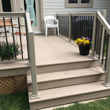 Aluminum Spindle 2-Colour Deck Railings - 111