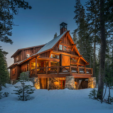 Tahoe Trailside Ski Cabin