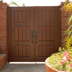 Premium Wood Gates - Home Fencing And Gates
