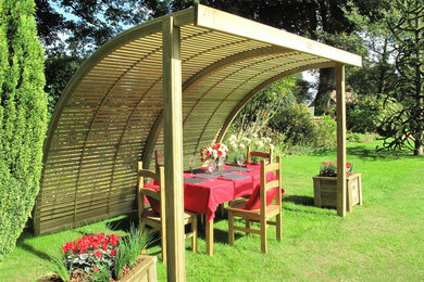 Idées déco pour un jardin contemporain.